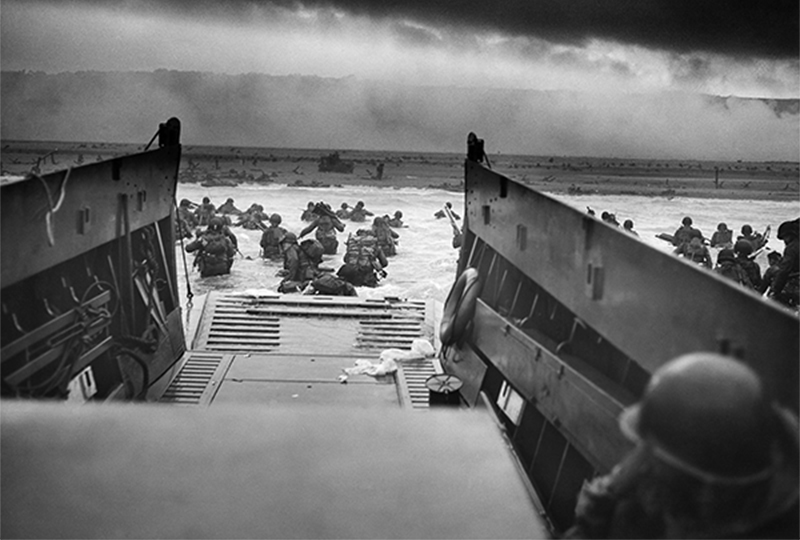 Landing the troops 1944