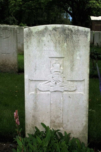 GEORGE BEBBINGTON FAIRHURST