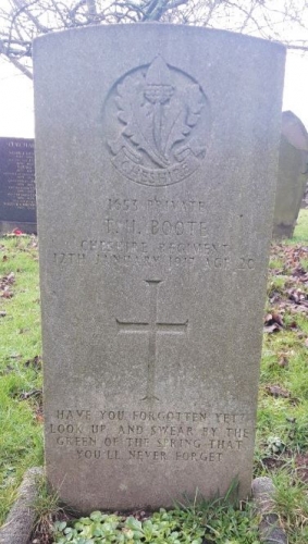 Thomas Hoxworth BOOTE